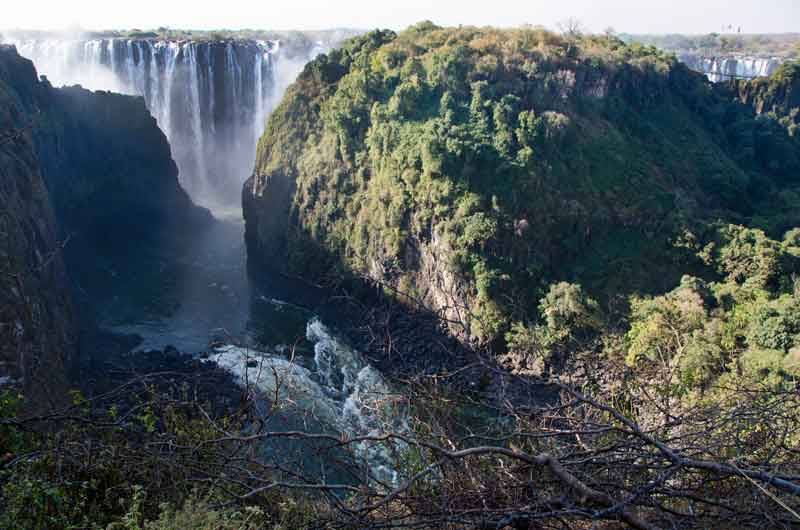 21 - Zambia - parque nacional Mosi-oa-tunya - cataratas Victoria